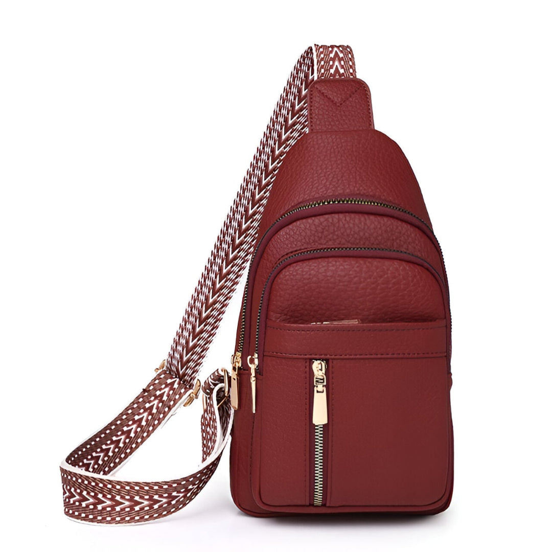 Crossbody taske med tyverisikring, skuldertaske til rejse