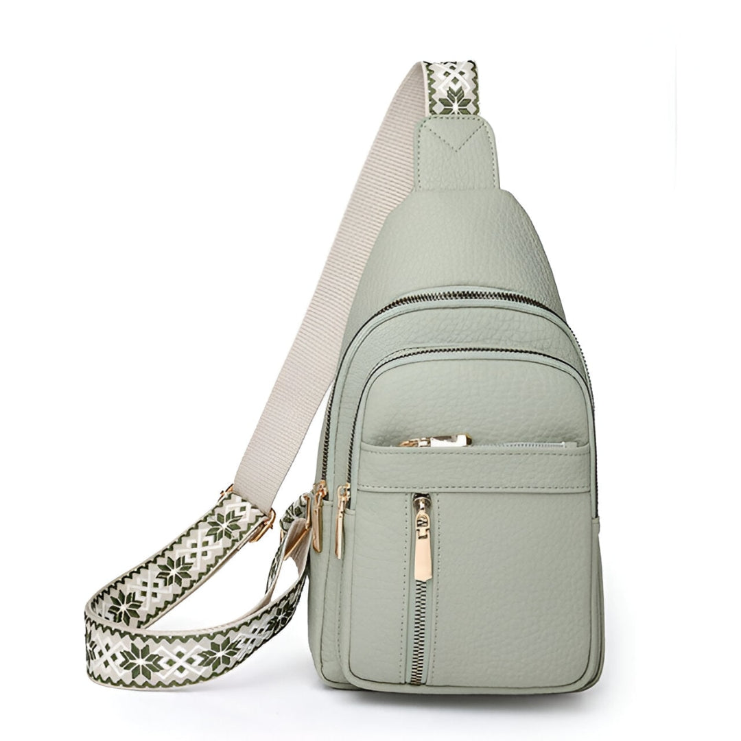 Crossbody taske med tyverisikring, skuldertaske til rejse