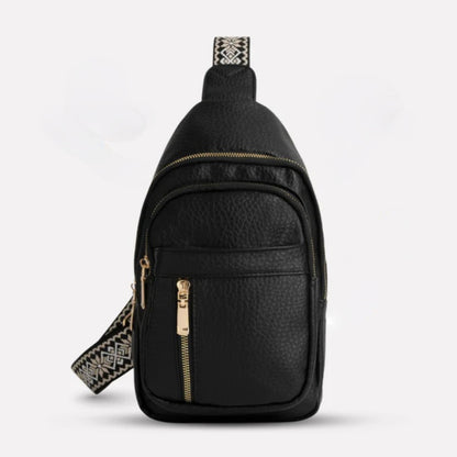 Crossbody taske med tyverisikring, skuldertaske til rejse