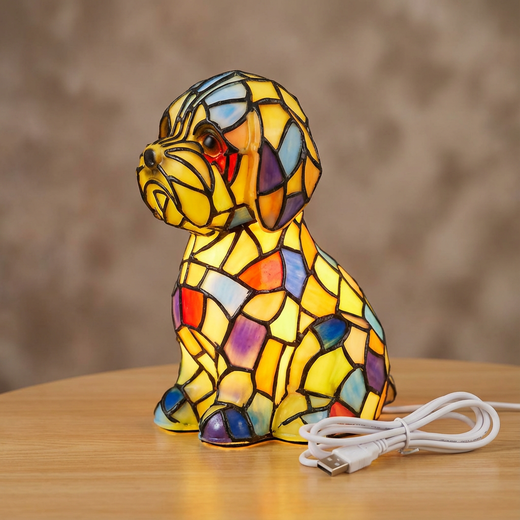 Tischlampe Moderne Harzfigur Stimmungslicht Wohnkultur