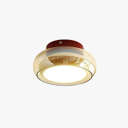 June Retro Glas Overflademonteret Loftlampe | LED Indendørs Lampe