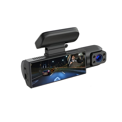 Cámara de tablero con doble lente Grabadora de conducción para automóvil 1080P Monitor de estacionamiento