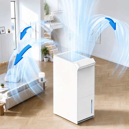 Dehumidifier Basement Cooling Moisture Control Unit