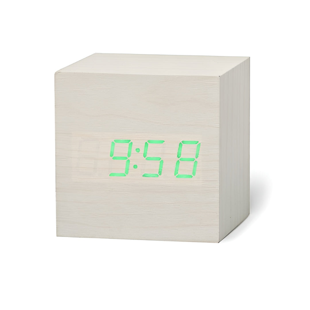 Digitaler Wecker mit LED-Anzeige, Schreibtischtemperatur und Timer