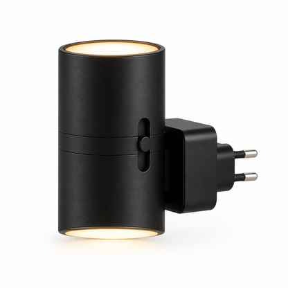 גוף תאורת קיר LED עם תקע ועמעום