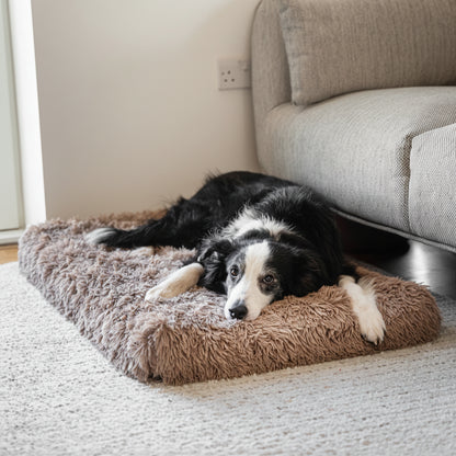 Dog Bed Washable Dog Mat Raised Edge Sleeping Cushion