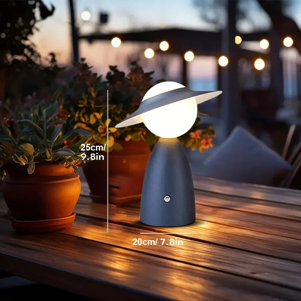 מנורת TouchBright אלחוטית נטענת | אור פוגש חדשנות