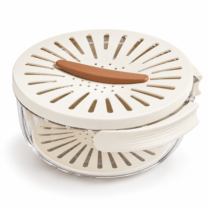 Bol de scurgere, strecurătoare de bucătărie pentru legume, design versatil