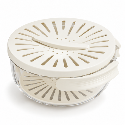 Bol de scurgere, strecurătoare de bucătărie pentru legume, design versatil