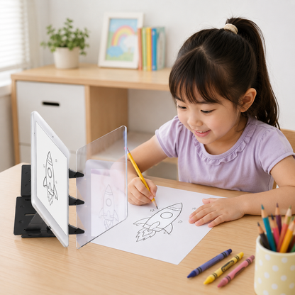 Drawing Projector Kids Portable Educational Toy