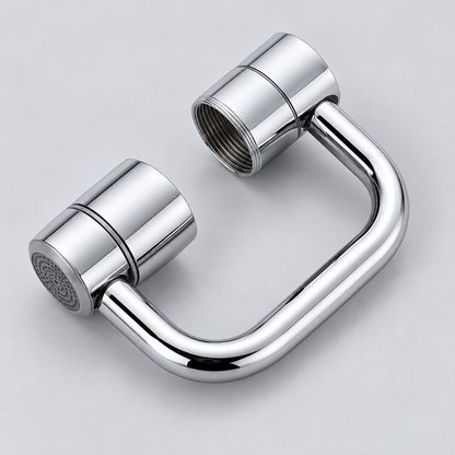 Dual Sprayer Faucet Extension Adjustable Swivel Sink