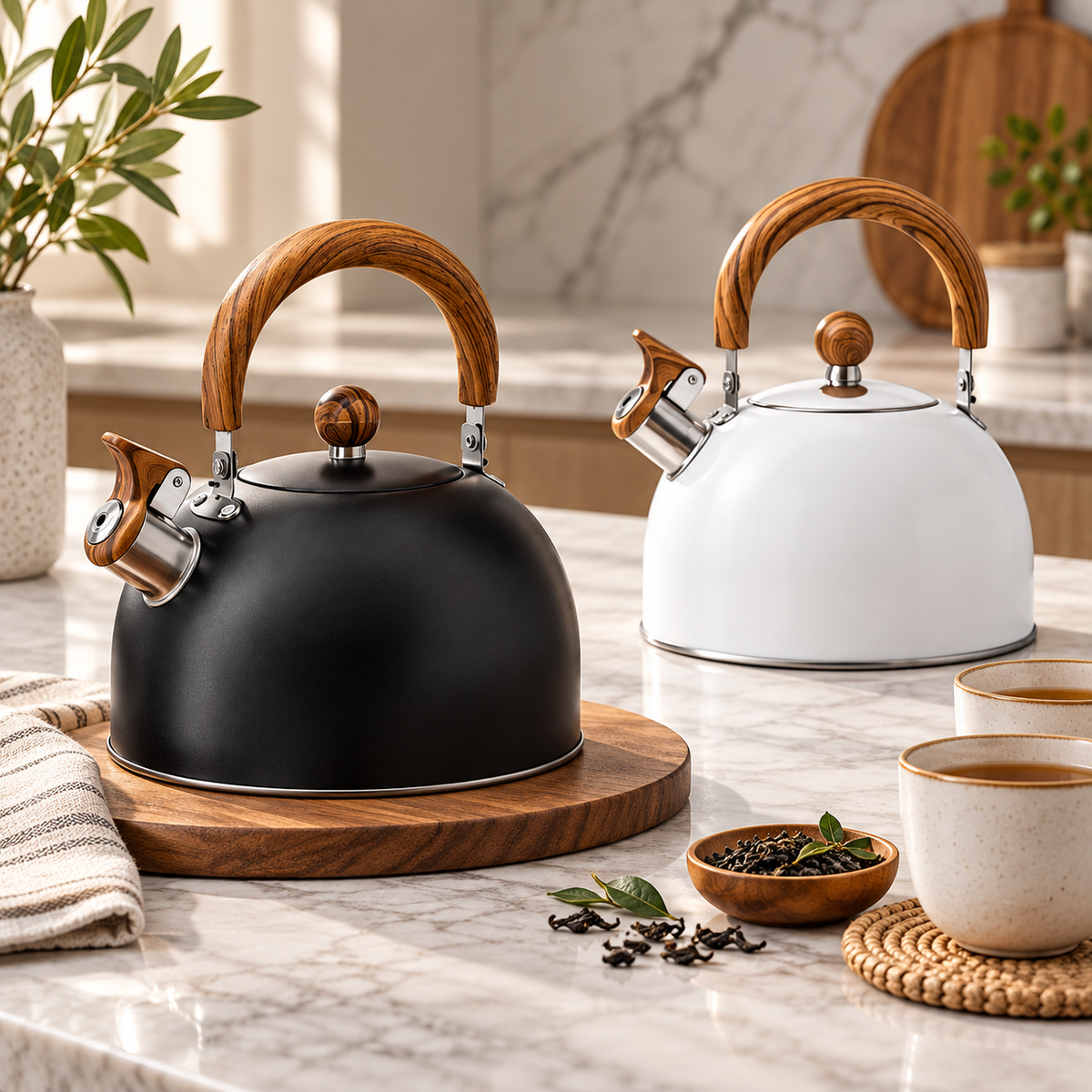 Durable Stainless Steel Kettle Large Capacity Tea Kettle