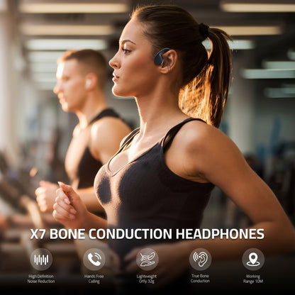 Căști fără fir cu conducție osoasă Încărcare USB Ureche deschisă Sport