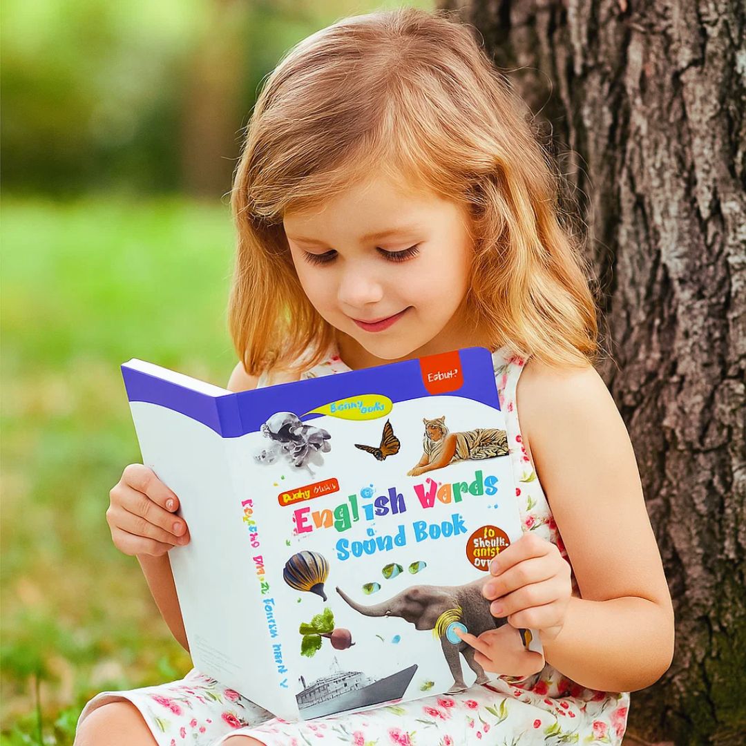 Libro educativo interattivo per l'apprendimento dell'inglese per bambini