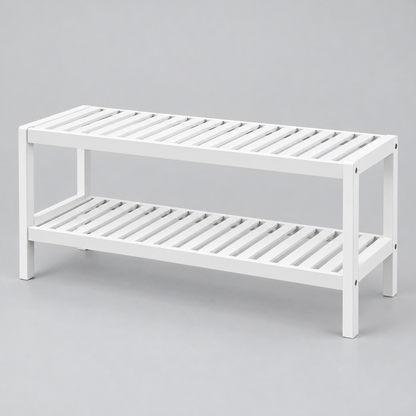 Easy Assembly Shoe Rack Entryway Organizer Storage