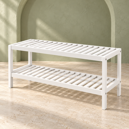 Easy Assembly Shoe Rack Entryway Organizer Storage