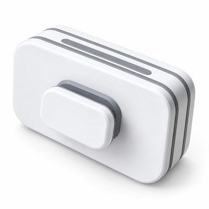 Unealtă ușoară pentru curățarea geamurilor, cu design compact