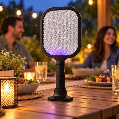 Electric Bug Zapper Handheld Outdoor Pest Control Tool