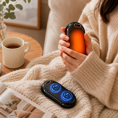 Electric Hand Warmer Rechargeable Magnetic Double Sided