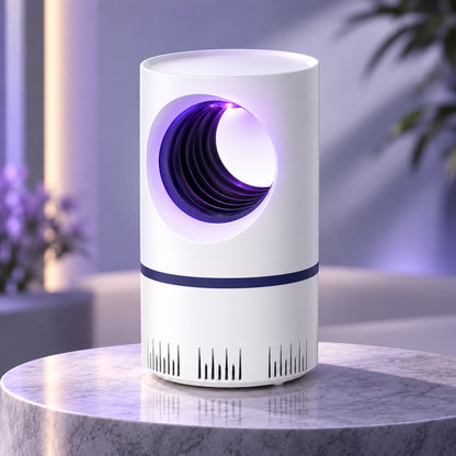 Lâmpada elétrica anti-mosquitos para interior, silenciosa, USB, uso noturno