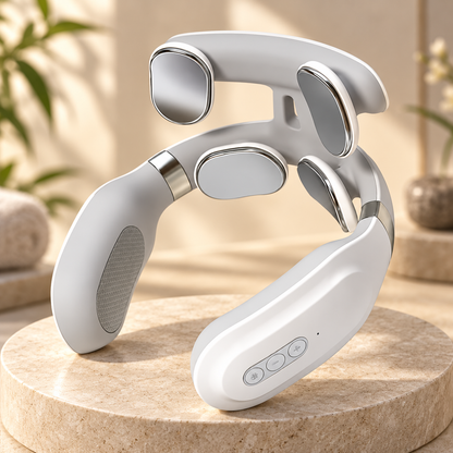 Electric Neck Massager Vibrating Shoulder Portable Relief