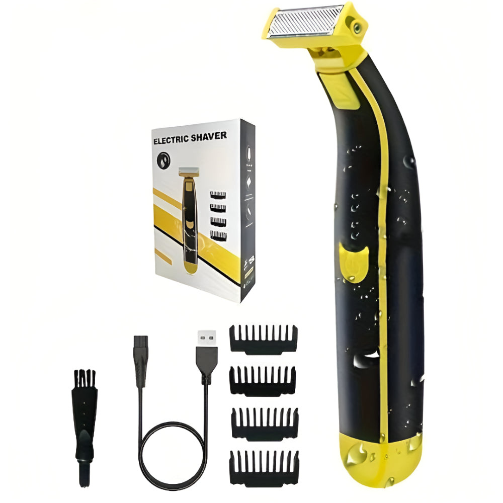Afeitadora eléctrica recortadora de vello corporal recargable por USB