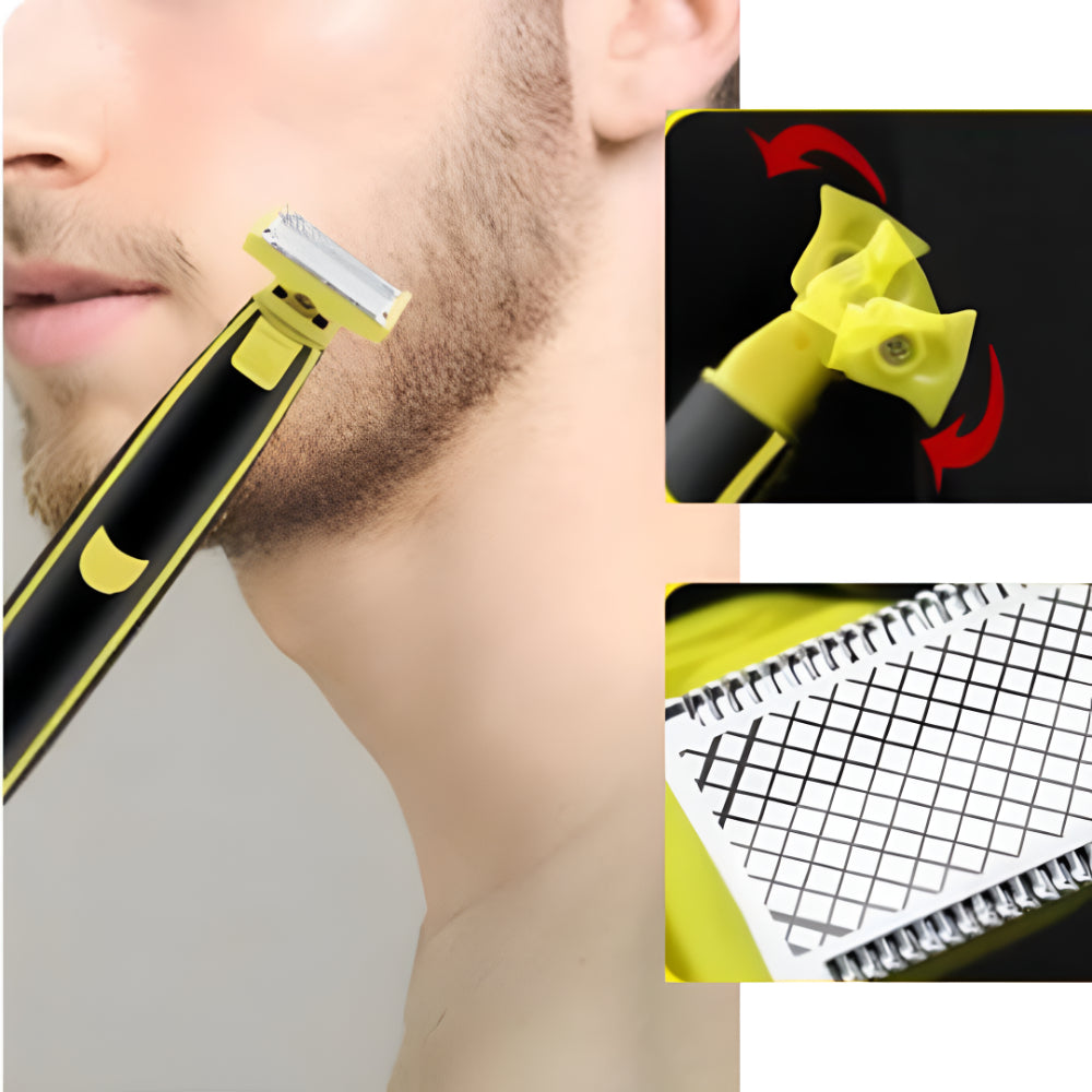 Afeitadora eléctrica recortadora de vello corporal recargable por USB