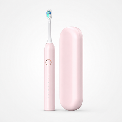 Escova de dentes elétrica recarregável com design à prova de água