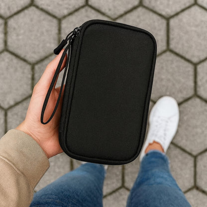 Organizator electronic pentru călătorii, husă de depozitare, design portabil din material