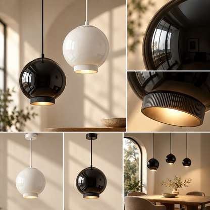Energieffektiv pendellampe med justerbart moderne design