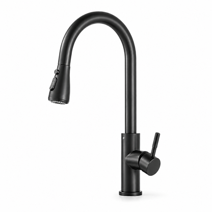 Extendable Kitchen Faucet Pull Down Flexible Swivel Spray