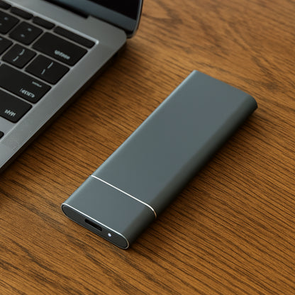 Disco Rigido Esterno Portatile USB in Alluminio Sottile Design per Archiviazione