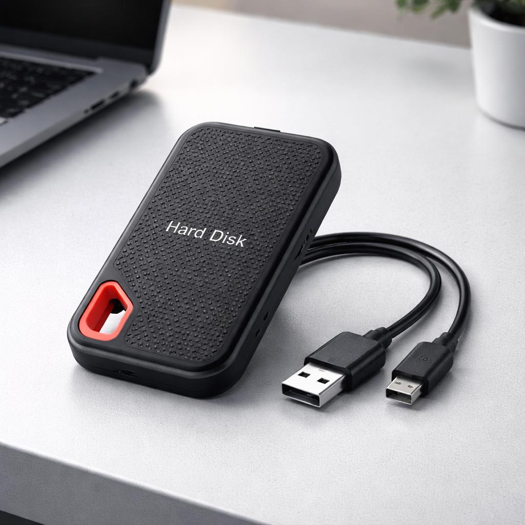 External Hard Drive Portable SSD High-Speed Data Storage