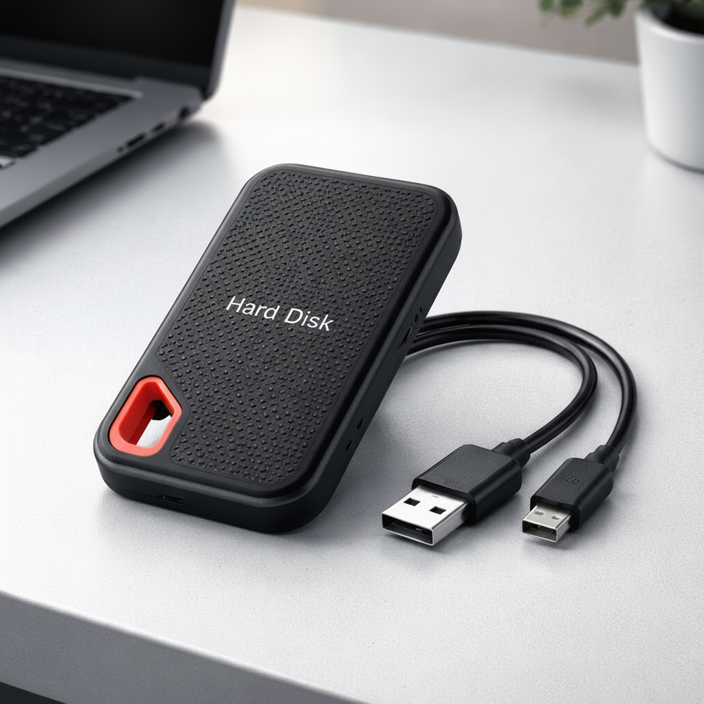 Disco Rigido Esterno Portatile SSD Compatto Archiviazione Dati USB C