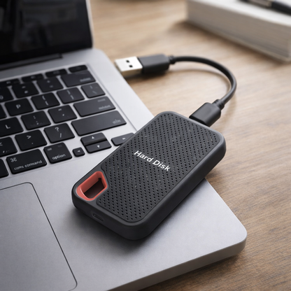 External Hard Drive Portable SSD High-Speed Data Storage