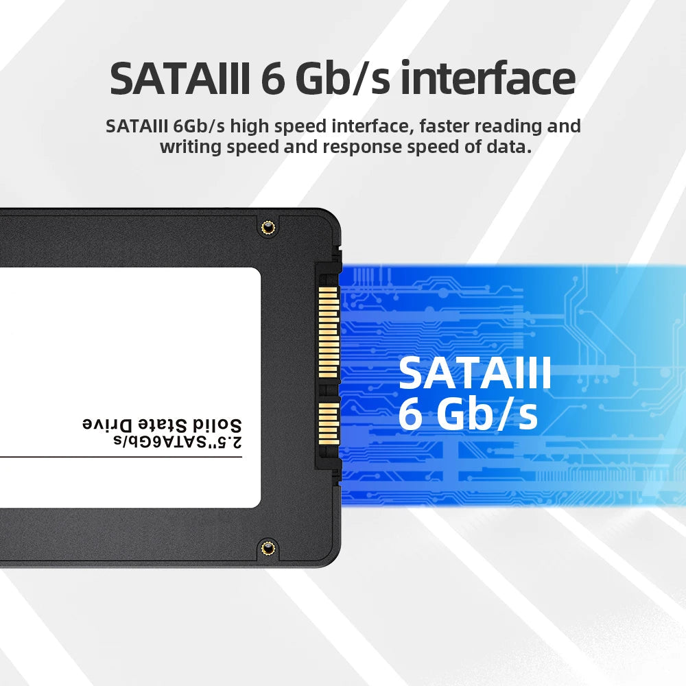 External Hard Drive Portable SSD SATA High Speed Storage 2