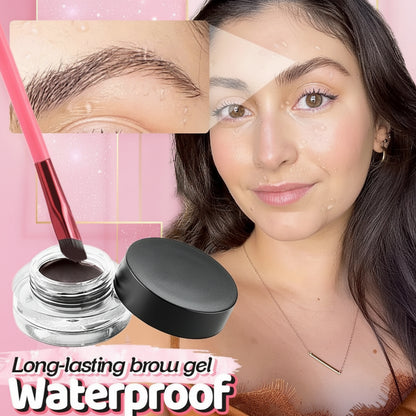 Øjenbryn Pensel 4D Hårstrøg Vandfast Makeup Børste