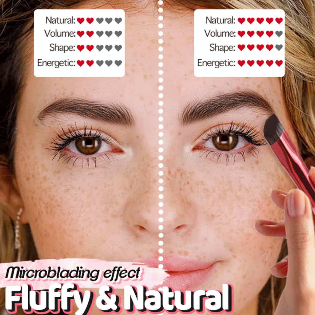 Øjenbryn Pensel 4D Hårstrøg Vandfast Makeup Børste