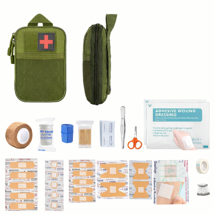 Kit Emergenza Primo Soccorso Portatile Sopravvivenza Outdoor