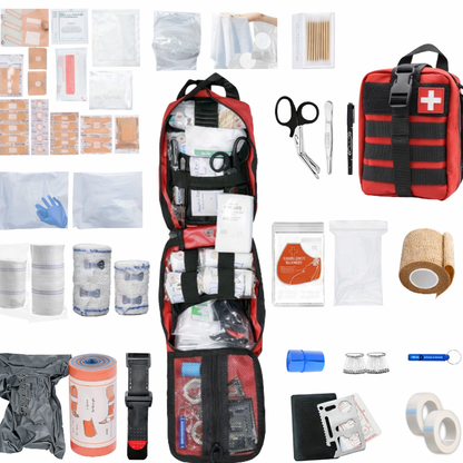 Kit Emergenza Primo Soccorso Portatile Sopravvivenza Outdoor