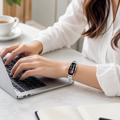 Dispositivo intelligente per la salute con monitoraggio dell’attività fisica e del sonno