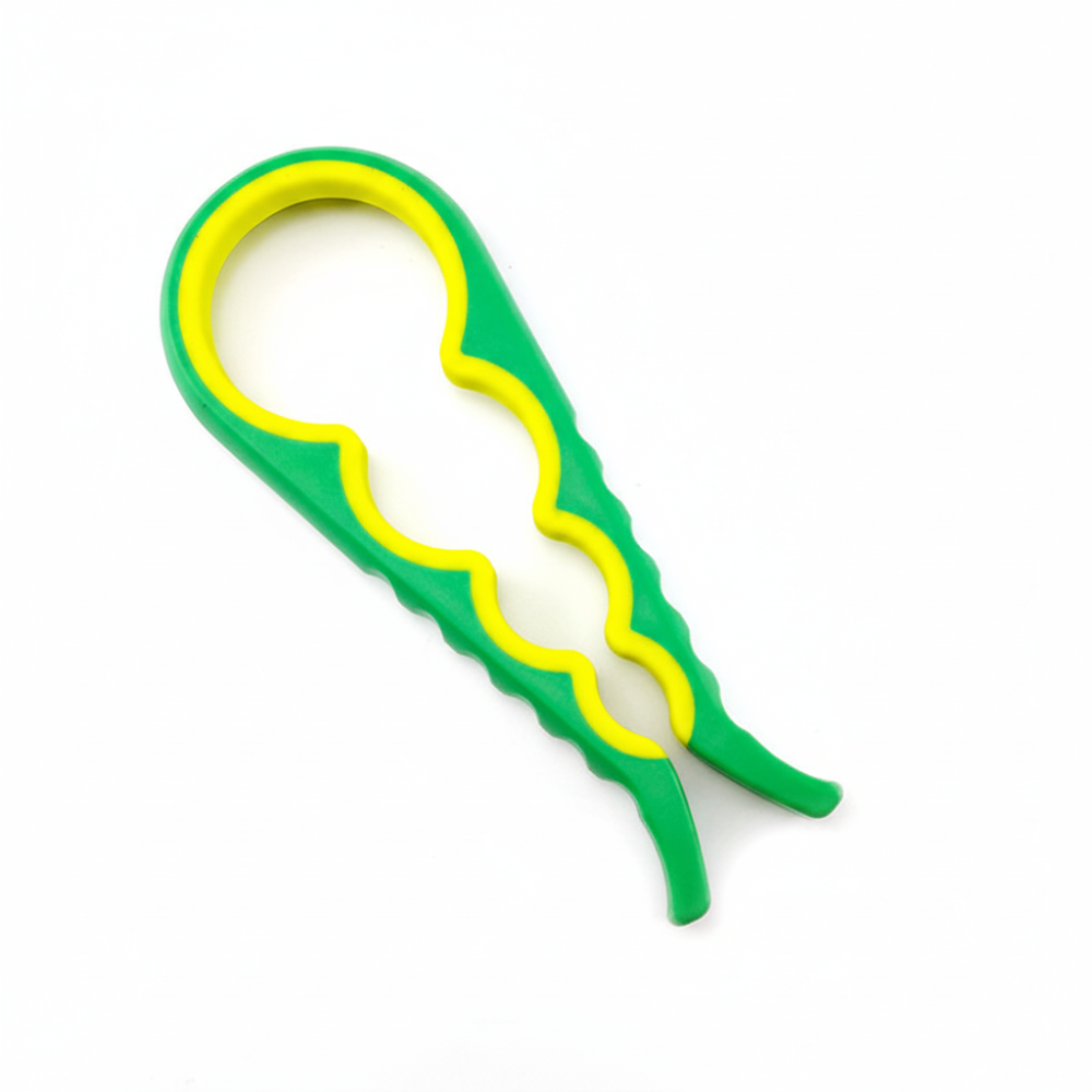 Jar Opener Multi Function Rubber Grip Lid Bottle Opener Tool