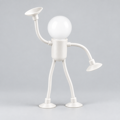 Flexible LED-Tischlampe, kreativ, verstellbar und faltbar