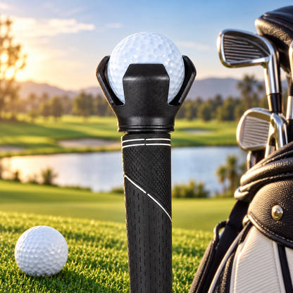 Apanha-bolas de golfe dobrável, leve e fácil de utilizar