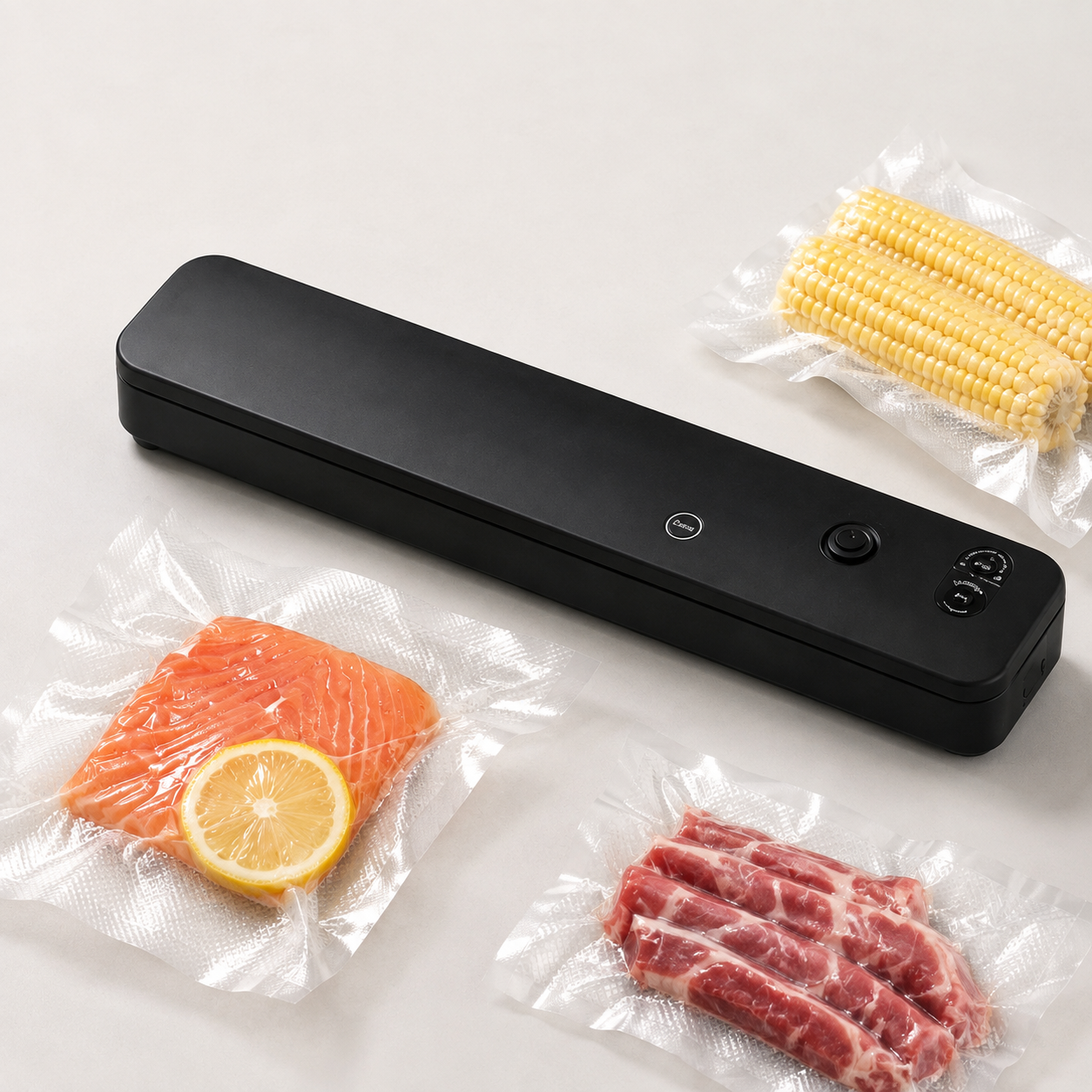 Aparat automat de vidare a alimentelor, compact, pentru blatul din bucătărie