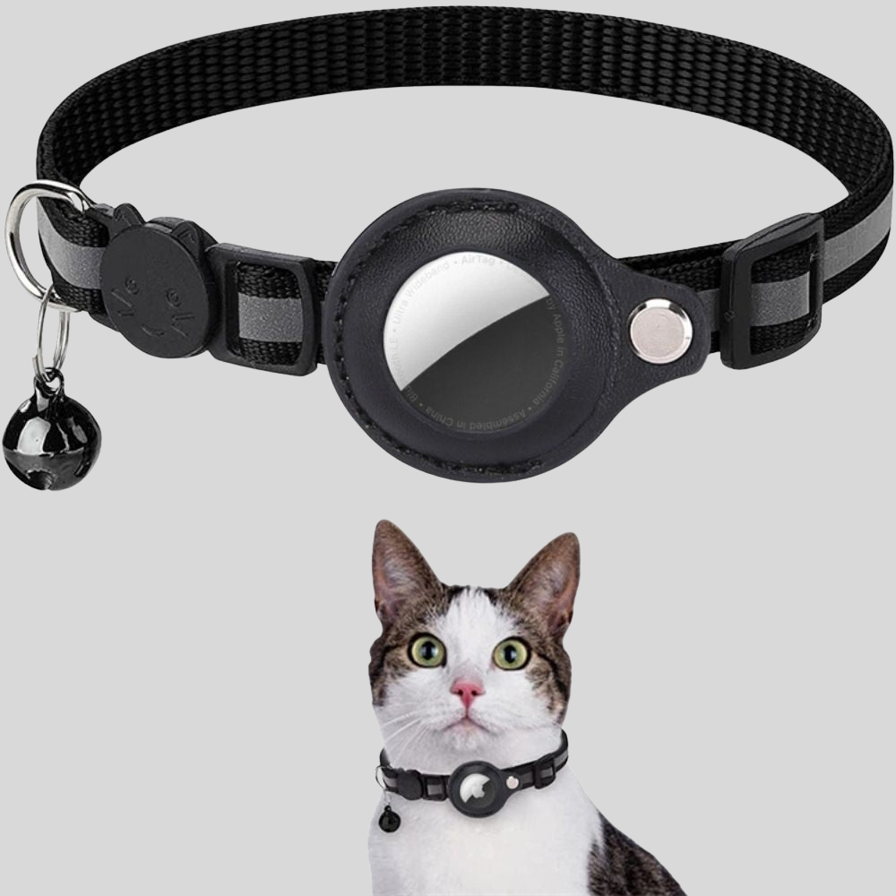 GPS Cat Collar Adjustable Reflective Breakaway Safety Strap 0