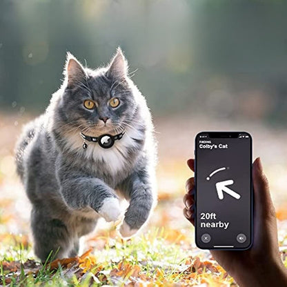 GPS Cat Collar Adjustable Reflective Breakaway Safety Strap 1