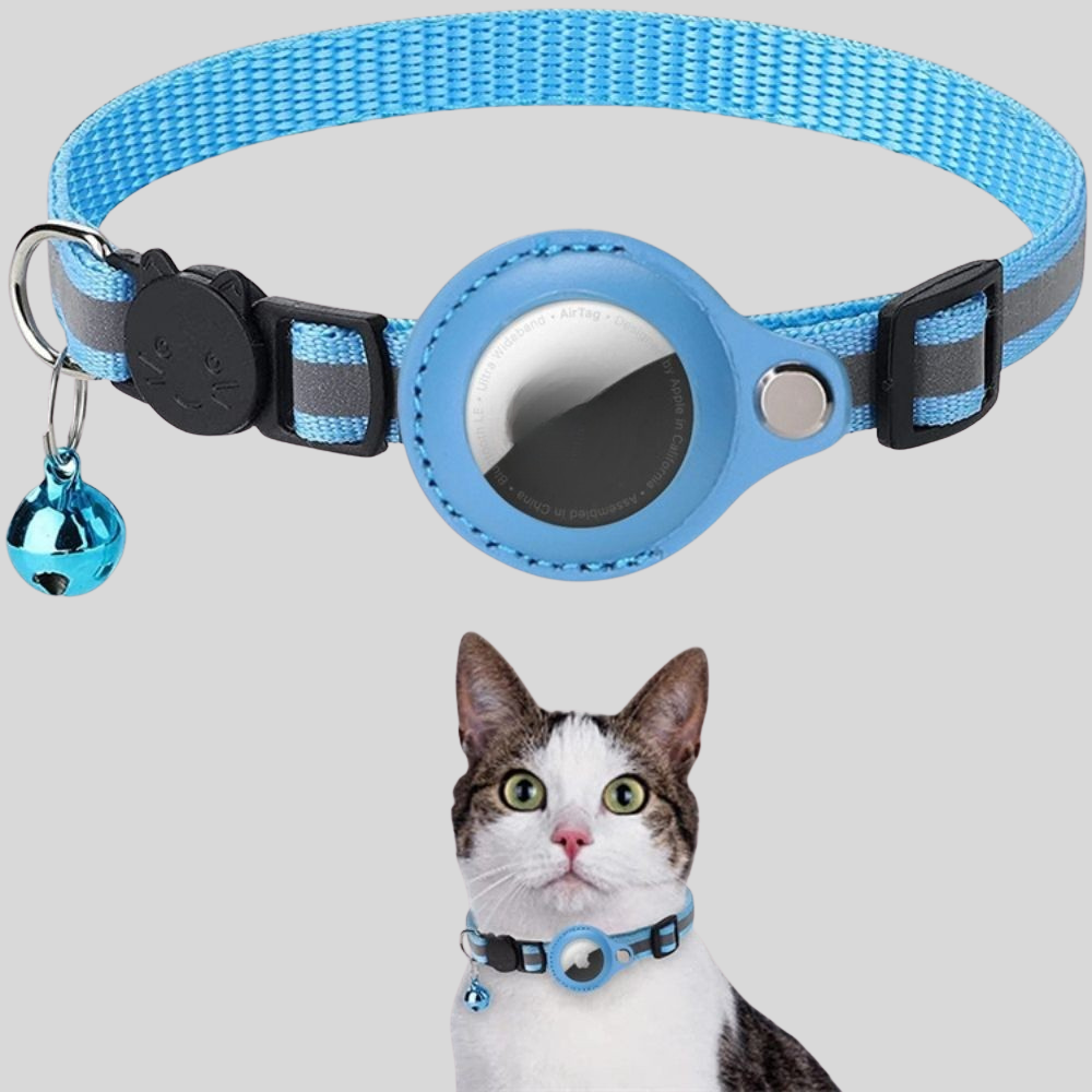 GPS Cat Collar Adjustable Reflective Breakaway Safety Strap 2