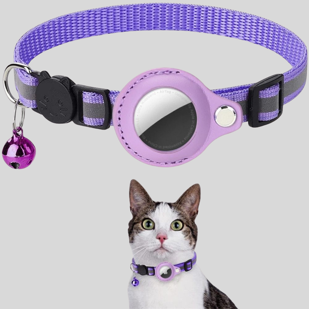 GPS Cat Collar Adjustable Reflective Breakaway Safety Strap 3