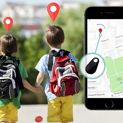 Børns GPS-sporingsenhed med Bluetooth, lokaliseringsenhed og SOS-alarm